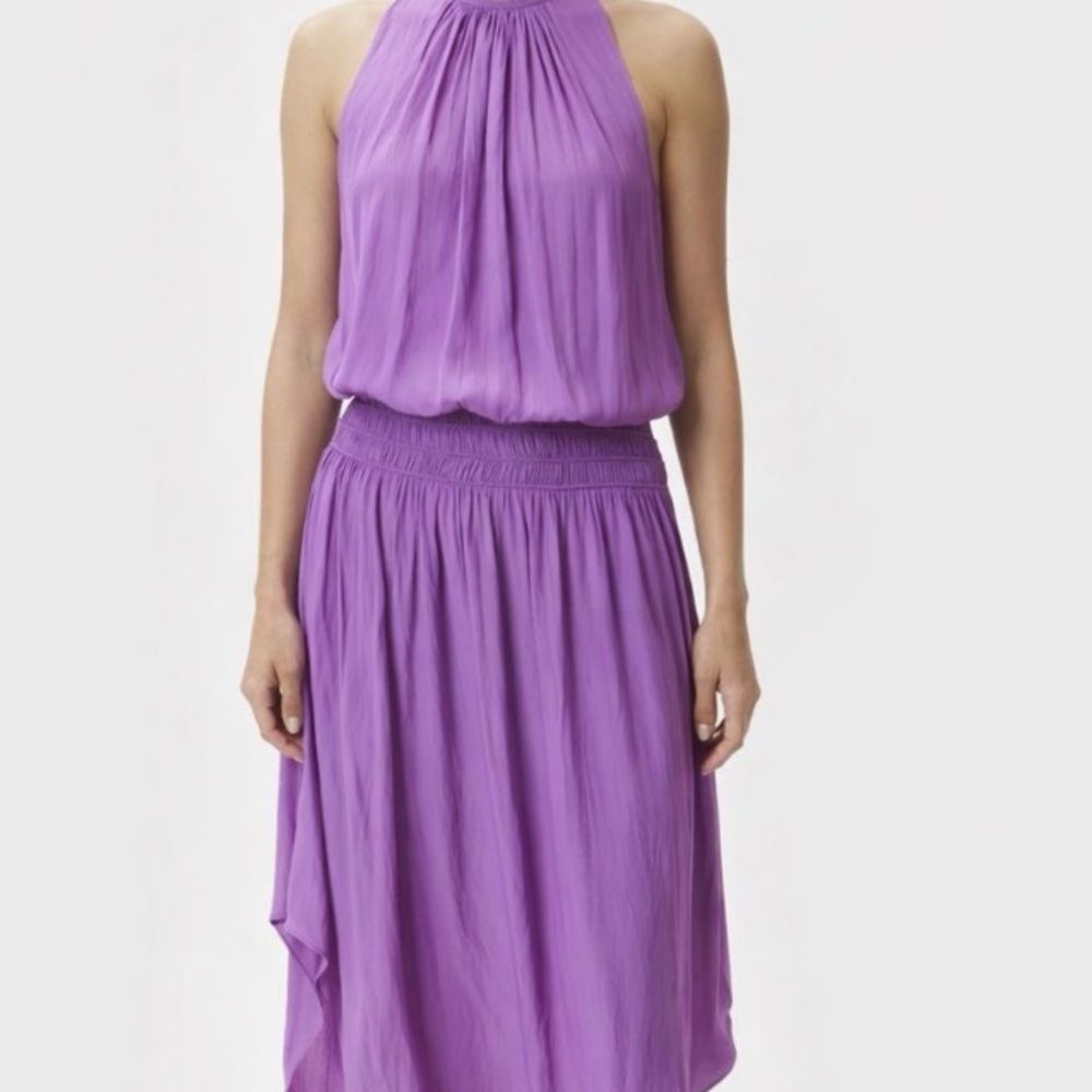 Ramy Brook Silk Lavender Dress